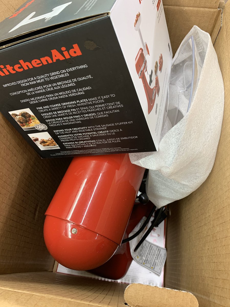 This kitchen aid mixer donation for the classroom from Morehead Walmart was a blessing this morning.