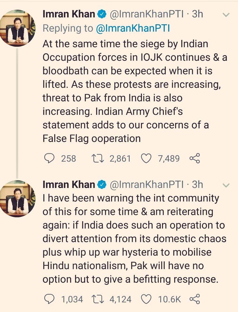 PM Imran Khan has yet again reiterated his stance on Hindutva. He believes today what is happening in India is exactly what he predicted few months back from Kashmir to Assam, the blueprint of Nazism is there. #Hindutva  #Nazism