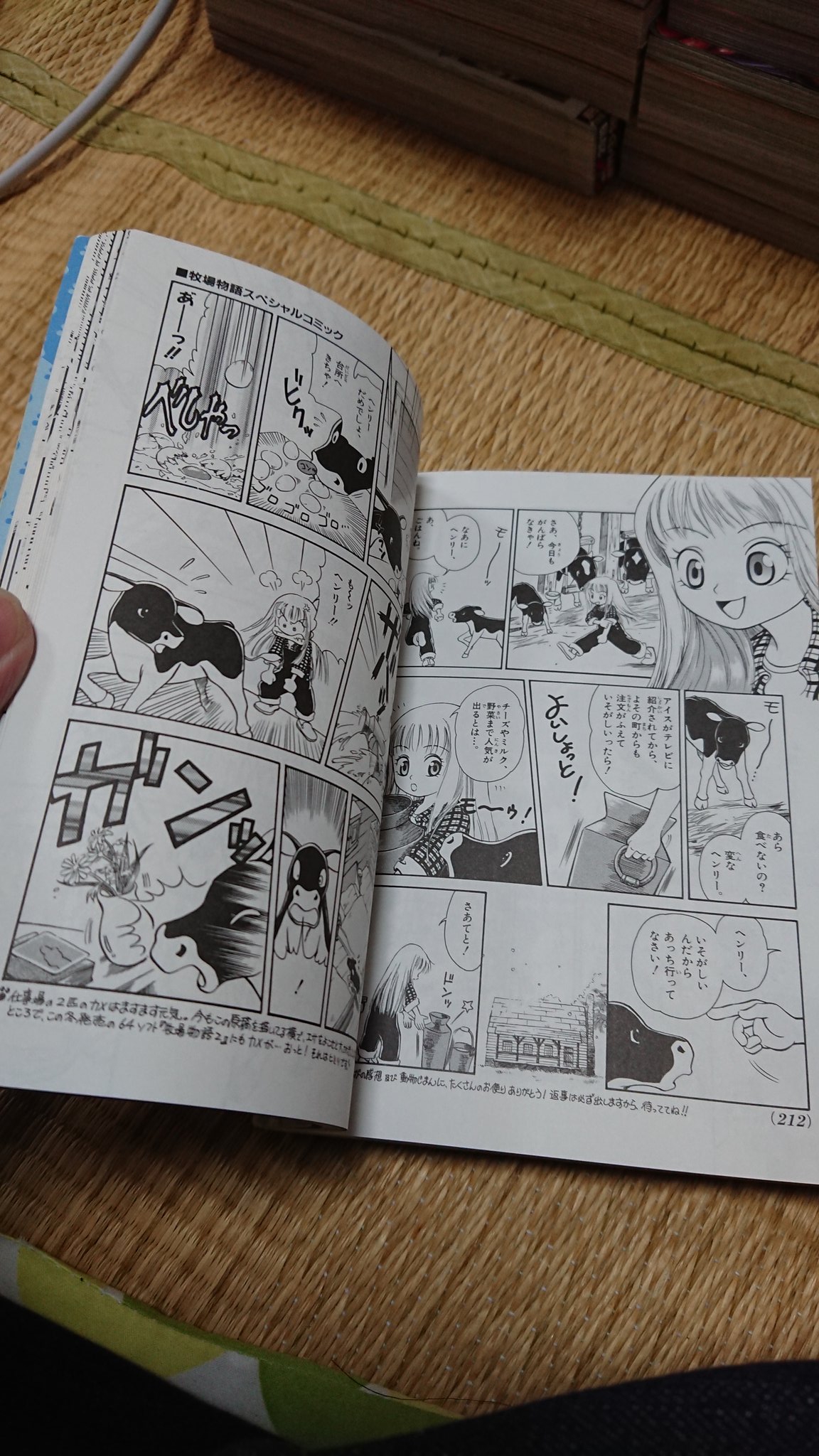 牧場物語ハーベストムーンまつやまいぐさスペシャルコミック購入特典