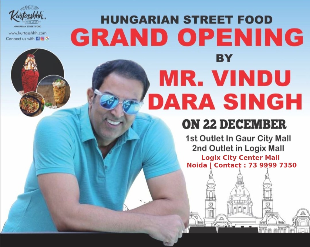 KurtosshhhNorth's tweet photo. Grand Opening At Logix City Center Mall Noida on 22nd of December 2019.
@RealVinduSingh
#KurtosshhhNorthIndia
#foodblog #foodtruck #foodphotography #foodlovers #delhi #Noida https://t.co/dr4UzQC2PR