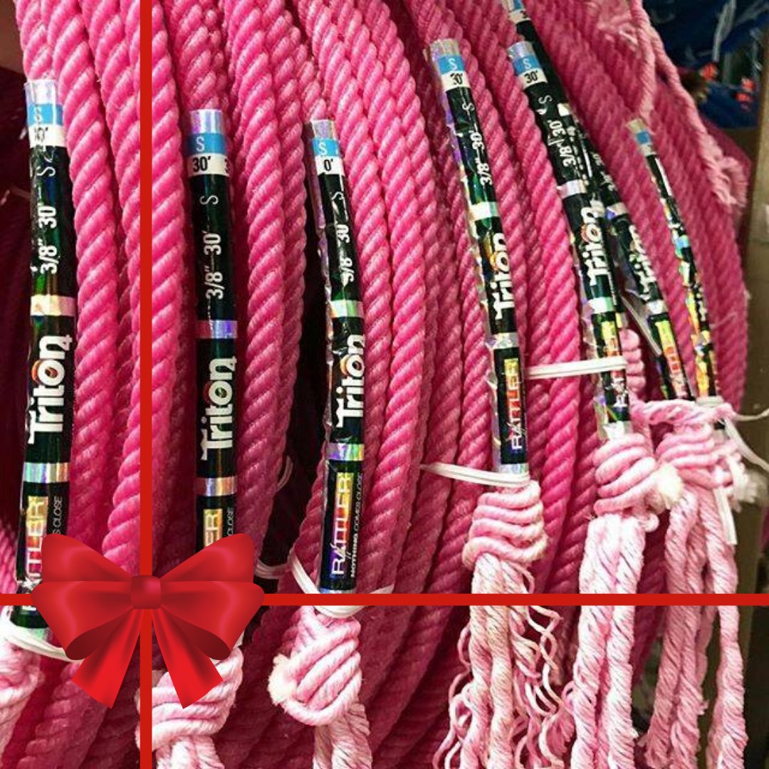 Day 21/24 -- This gift will keep on givin' • Superior longevity and performance all in one from @rattlerrope - Although hard to wrap, you can't go wrong by giving the Triton rope to the team roper in your life.  

#NobleCanada #RattlerRope