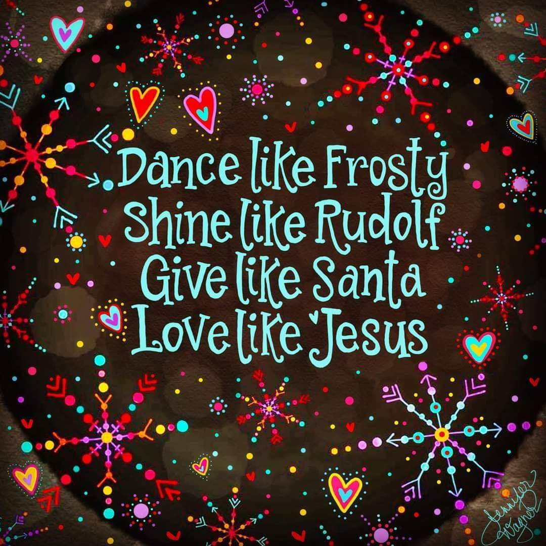 anothercc's tweet photo. @drawrussell @BrinsonEb @DeniseBalcarcel Happy Christmas Eve Eve Eve Eve... Have a Dancing, Shining, Giving, Loving Day ! ๐โค #BeBlessed #BeBeYOUtiful https://t.co/NEfgd8RagP