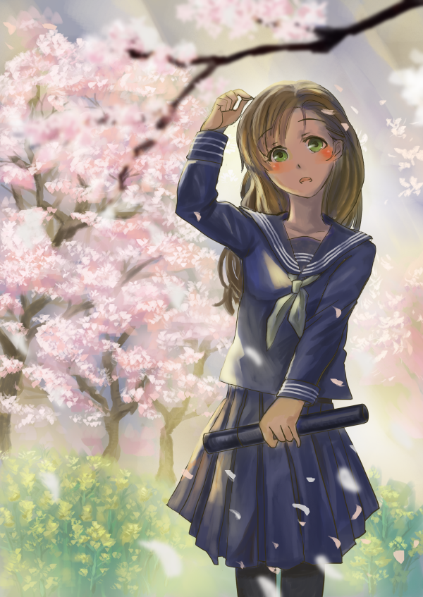 dada90706953's tweet photo. よー清水先生「キャラの背景描き方教室」より。scne2桜花舞う並木道の模写。
トータルで20時間以上かかりましたがいろいろ勉強になりました。
やっぱりPSDデータが見れるのすごい良い…すごい良い… https://t.co/WAf8trRtvE