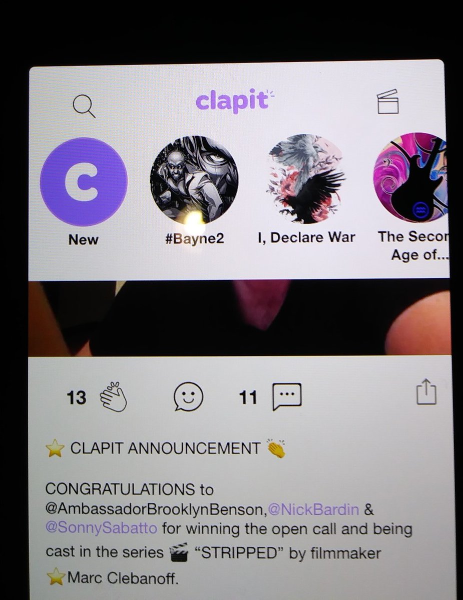 amgoth2000's tweet image. Clapit announced winners 4 Stripped audition.Was 1 of the finalists but didn't win.They picked 2 guys/only 1 woman.Supposed 2 picked 2 of each so I'm a little surprised.Was rooting for this 1 young lady who's so funny!Guess we all go back 2 auditioning :) #clapit #clapwhatyoulove