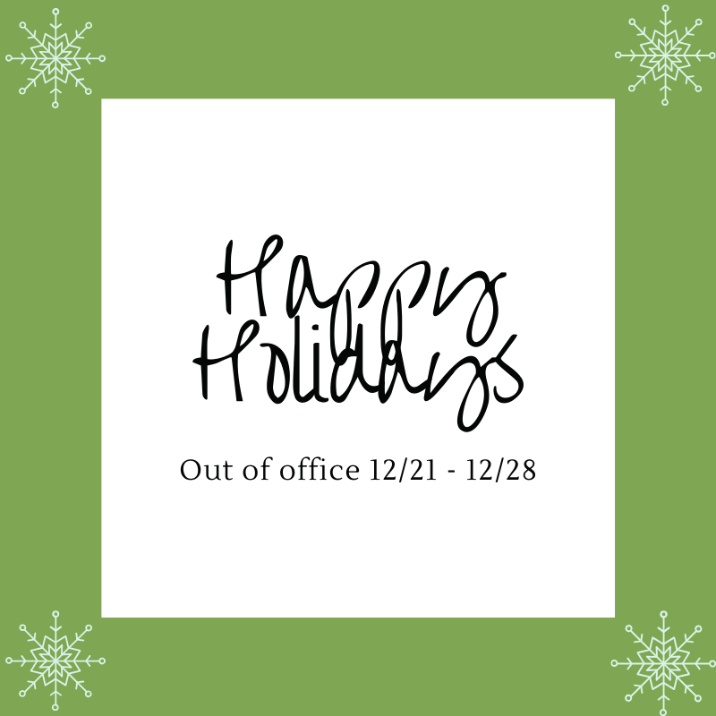 NaturesMagicCl1's tweet photo. Nature's Magic Customers - we will be on vacation until December 29th. Any orders made between now and then will be filled on Monday, December 30th. Thank you for your patience and Happy Holidays 😊 https://t.co/d4bu0HTaVu