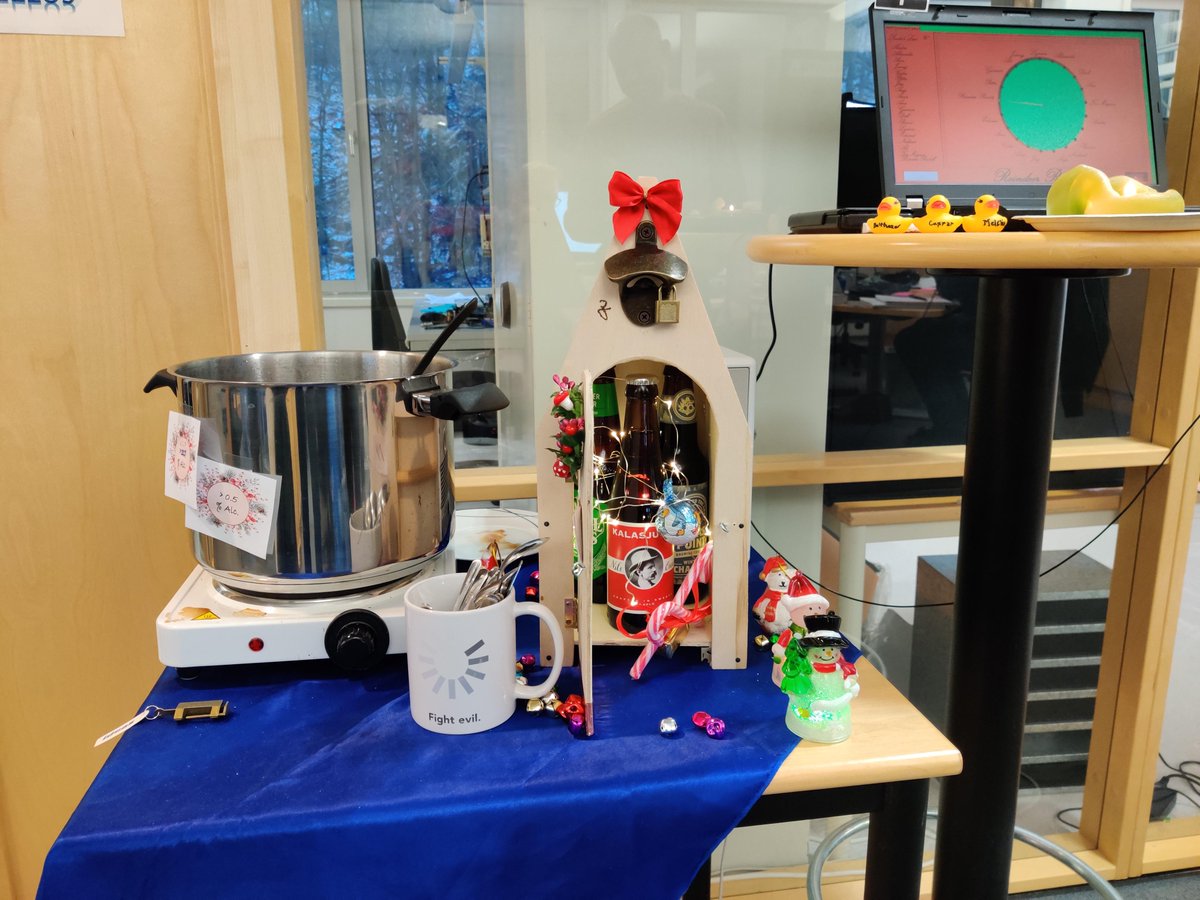 ideasic's tweet photo. ...merry gløgging outside the lab. https://t.co/5g9ekTpPr4
