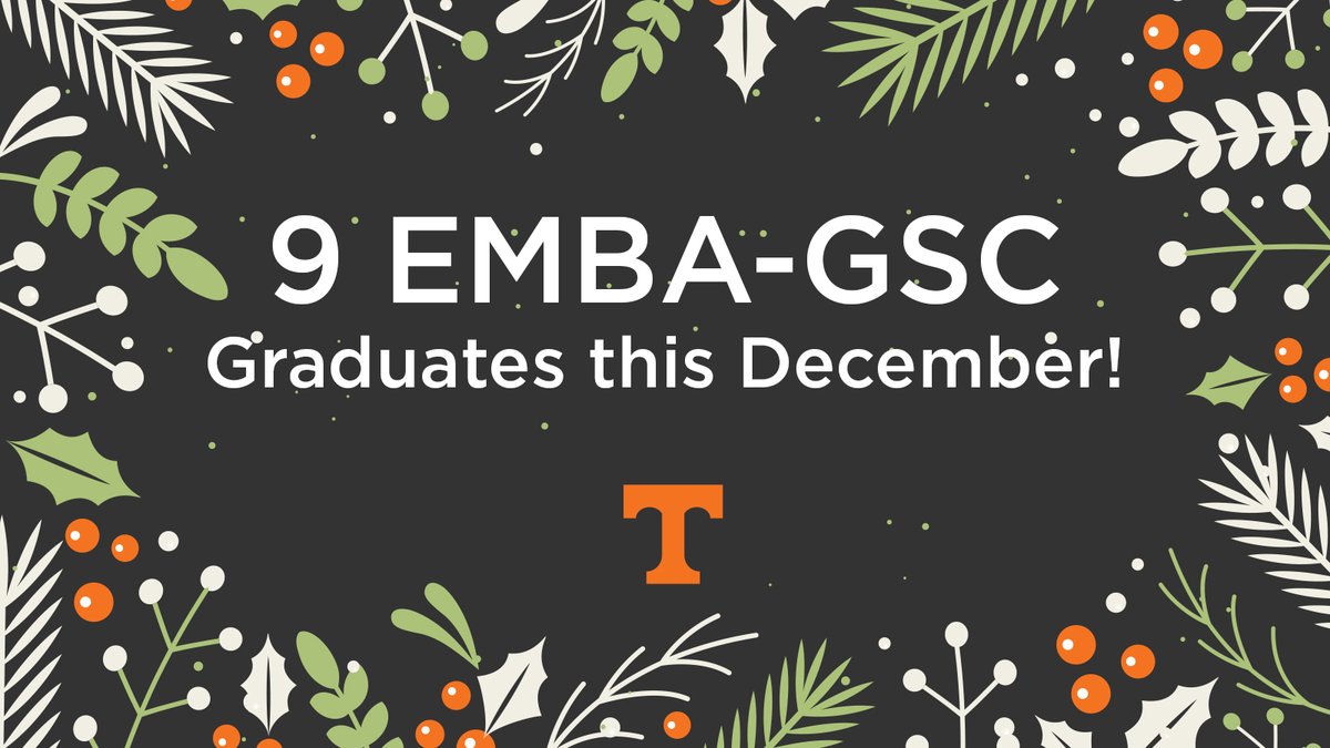 GSCInstitute's tweet image. On the 9th day of #GSCI 🎄 we give to you... 9 outstanding 2019 EMBA-GSC graduates! haslam.utk.edu/supply-chain-e… #12daysofGSCI