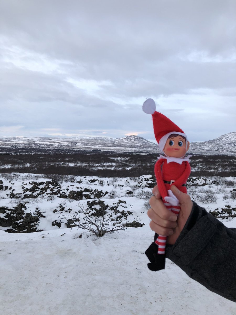 MissWelchT's tweet photo. December 21st. Elf on tour again. #destinationiceland https://t.co/um5UlO0Rsc