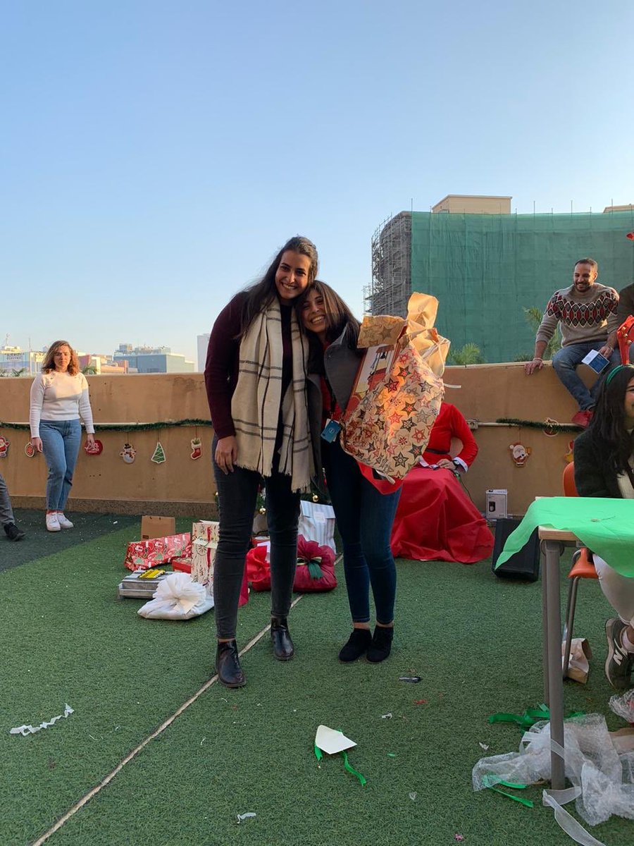 JuBayoumy's tweet photo. This is how we celebrate the festive season! Christmas party at #DellTechnologies spent with the best people.Merry christmas everyone😍 #dellemc #iworkfordell #lifeatdell #psscairo #pssfirst. https://t.co/D420ahH4O0