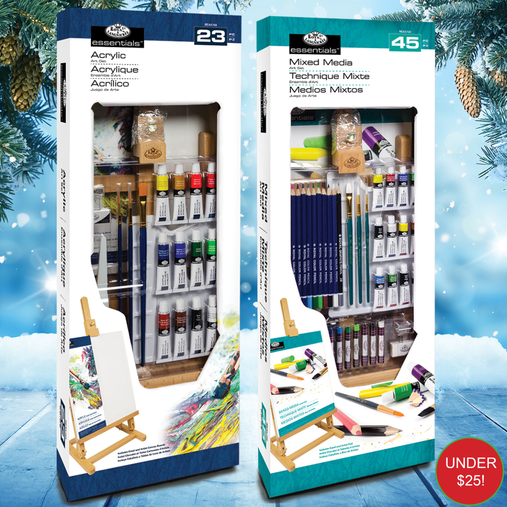 Looking for the perfect gift for the artist on your list? Don't miss out on this amazing deal <a href="/walmart/">Walmart</a>! Each of these art sets are under $25! 
#royalbrushart #artsets #walmart #giftideas #walmartdeals #walmartfinds #giftsforartists #paintingsets