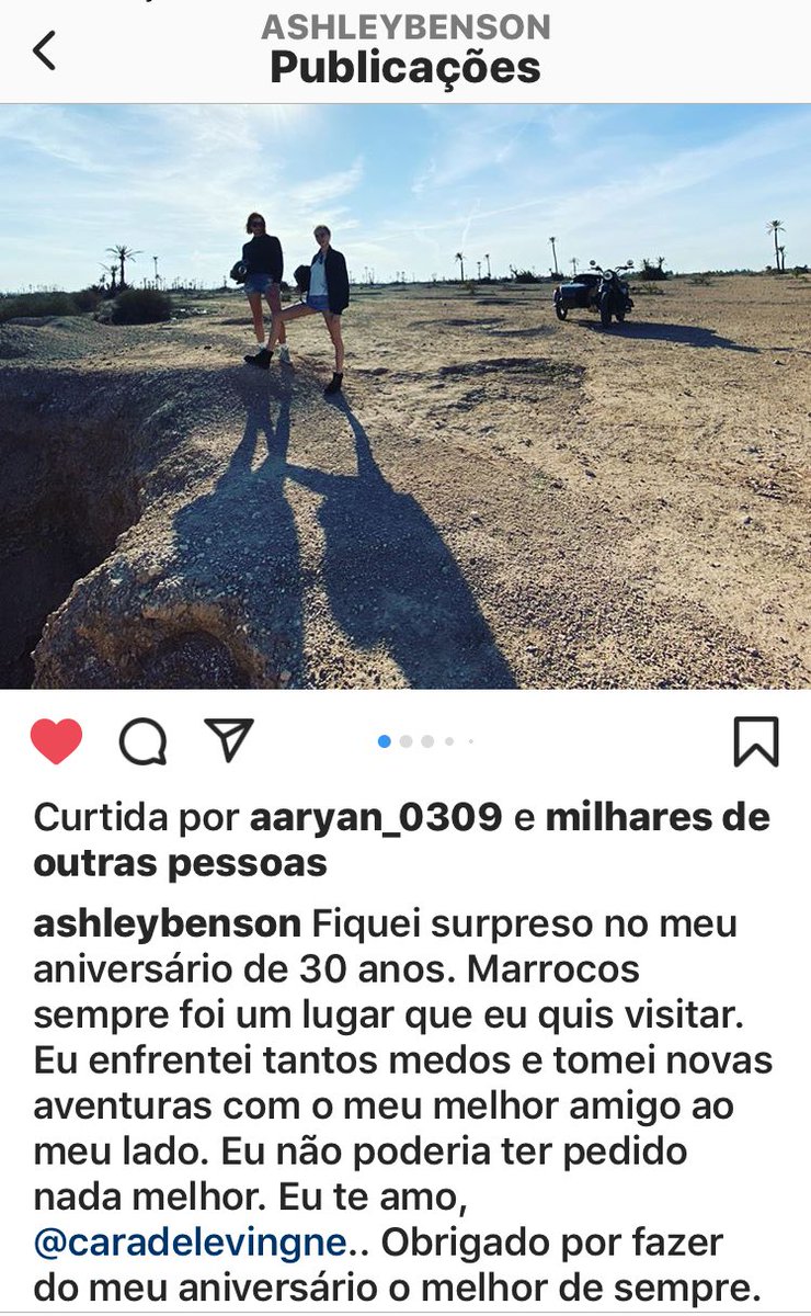 cashleysac's tweet photo. PERFEITAS
Ashley postou algumas fotos da viagem que ela e a Cara fizeram pra Marrocos no seu aniversário https://t.co/VODdUBFYQ6