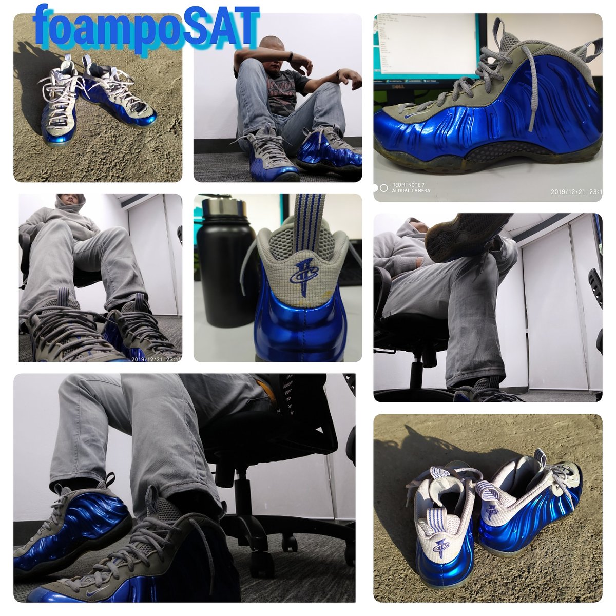 smoothnquick's tweet photo. WorkEnd Shift.
Wreck Support.
Penny kicks
Foamposite + Saturday
#foampoSAT https://t.co/2XOLyVNvdZ