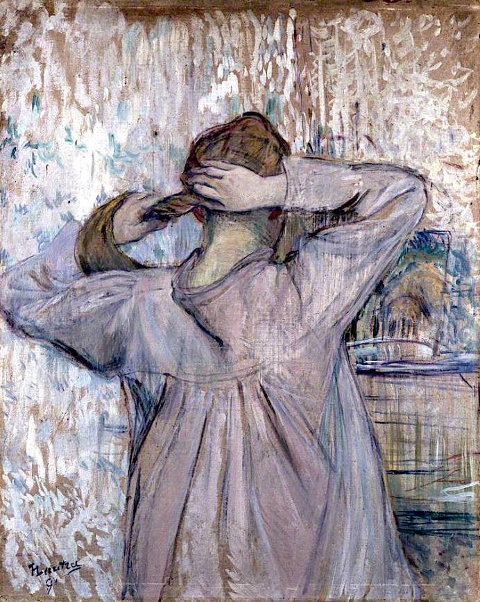 giuvegiuve68's tweet photo. Henri de Toulouse-Lautrec - La Toilette, 1891 https://t.co/rZucYsy1iZ