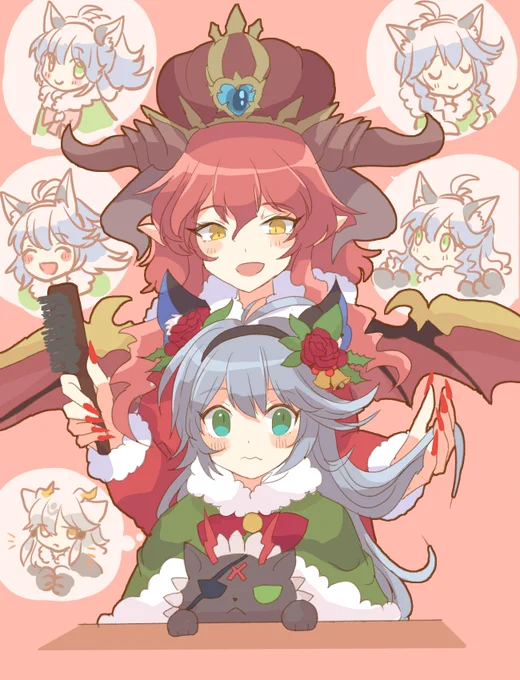 今年はどんな髪型にしますか? #パズドラワンドロ 