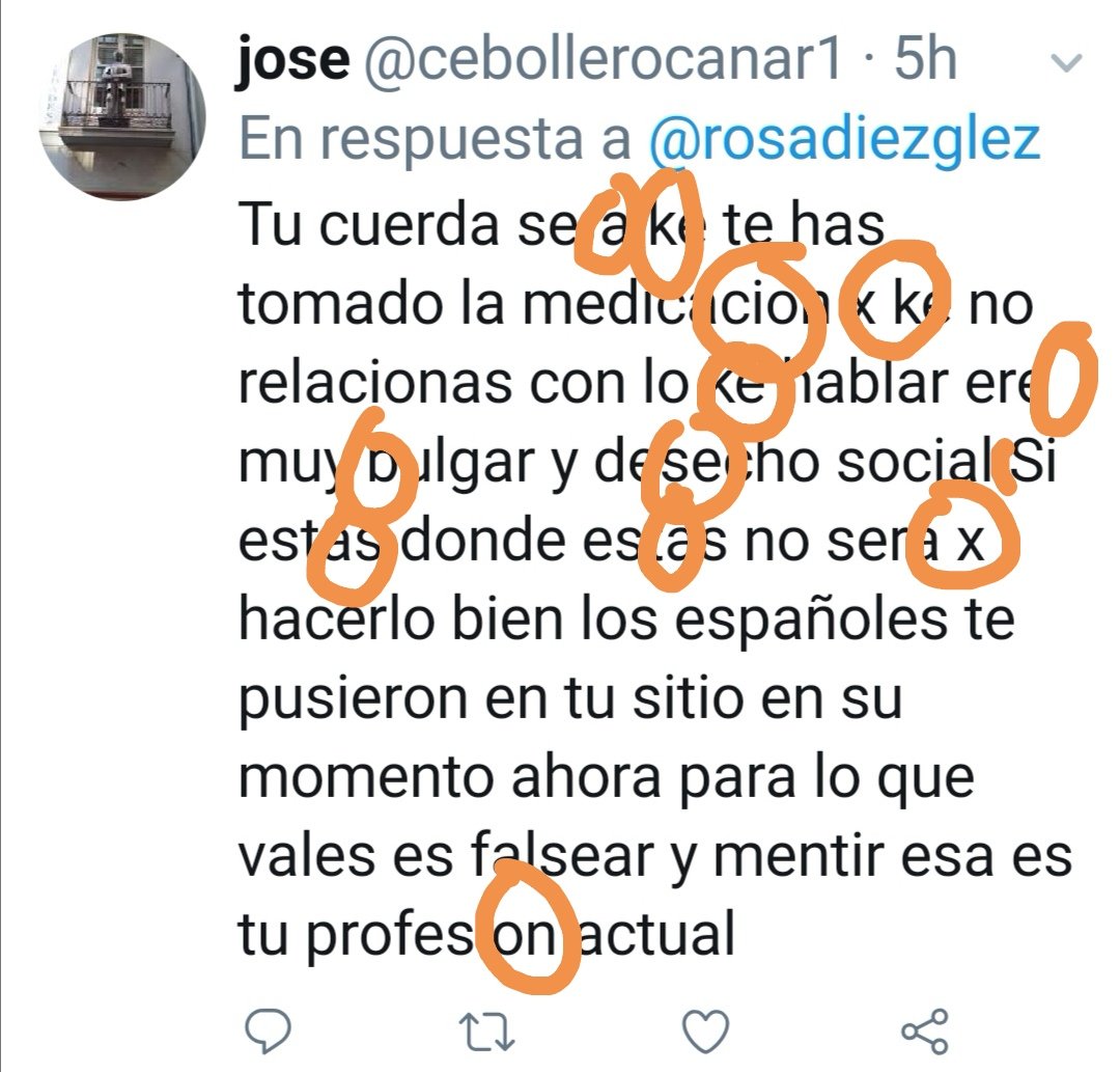 SombriXX's tweet photo. @cebollerocanar1 @rosadiezglez Sin embargo tú, eres un ejemplo a seguir https://t.co/LirJONLY33