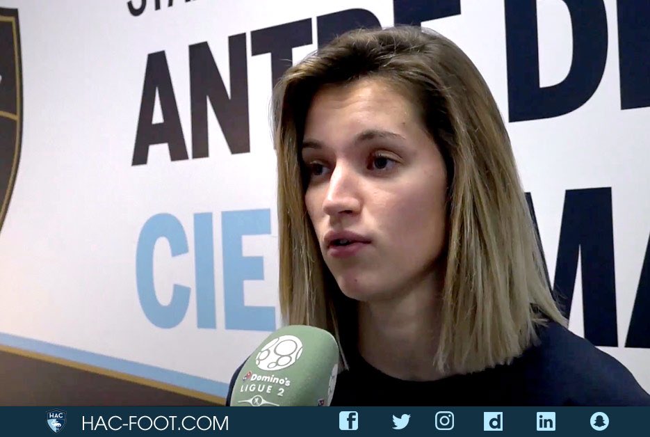 hacfem's tweet photo. Interview de Margaux Huaumé avant la dernière rencontre de l’année face à Arras demain au stade Océane ! 😊
Cliquez ici pour la visionner 😉👉: https://t.co/QoRiWRNnRf
#TeamHAC #HACFeminines #D2F #ObjectifD1 🔝 https://t.co/BkhuVv57Vp