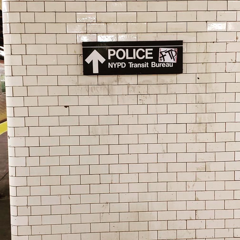 decolonize_this's tweet photo. The subway is our media ✊🏽🌱 FTP, #ftp2 #ftp3 https://t.co/1rwC0vDdHG