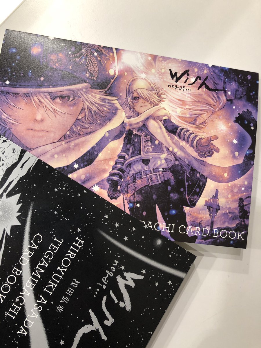 浅田弘幸 一昨日から販売がスタートした図録 これ 図録という名の浅田弘幸最新画集 です 僕のわがままを全て受け入れて更にこだわり抜いた担当様とデザインチーム印刷所様の素晴らしい仕事 テガミバチ原画展 Wish 図録 絶対に手に取って