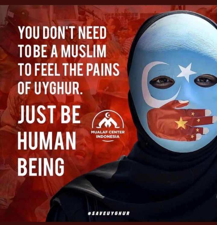 iilhamhaiiri's tweet photo. Don‘t stay SILENCE. Don‘t LOOK AWAY. How many times should the history repeat itself for people to WAKE UP?
This is NOT a matter of muslims only. This is a matter of HUMANITY.
#China_is_terrorist
#SaveUyghurWithKhilafah
#saveozil
#StandWithOzil https://t.co/TmPHEwPB7I