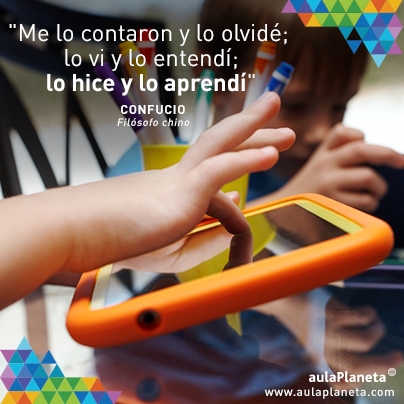 Aulaplaneta's tweet photo. No hay mejor forma de #aprender que hacer las cosas uno mismo #Enseñar ⬇️ https://t.co/IpQHJBik96
