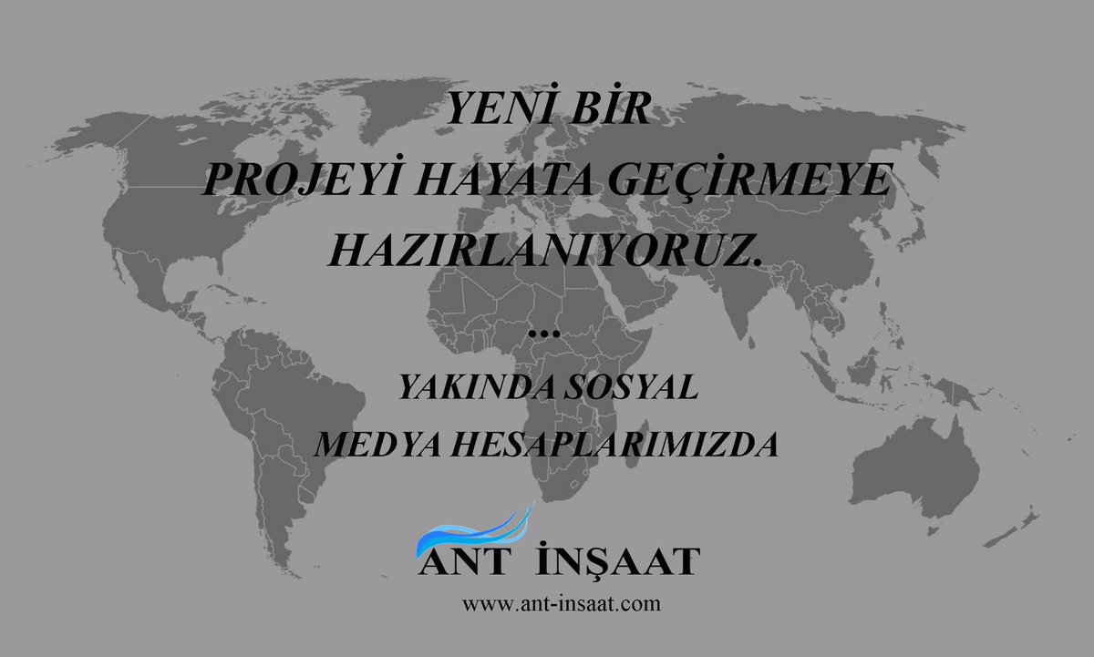 ANT İNŞAAT olarak yeni bir projeyi hayata geçirmeye hazırlanıyoruz.
