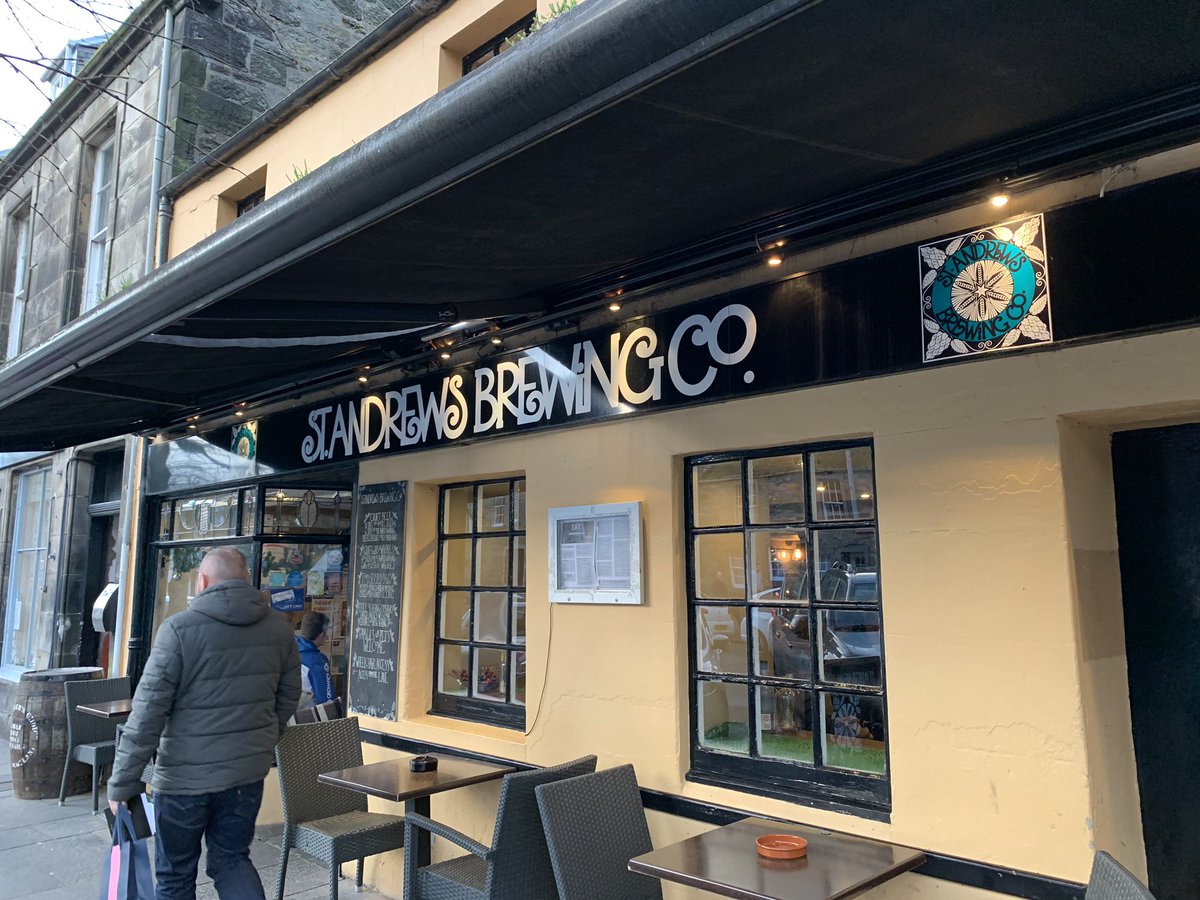 Great bar with brilliant staff! <a href="/BrewCoStAndrews/">St Andrews Brewing Co, South St</a>