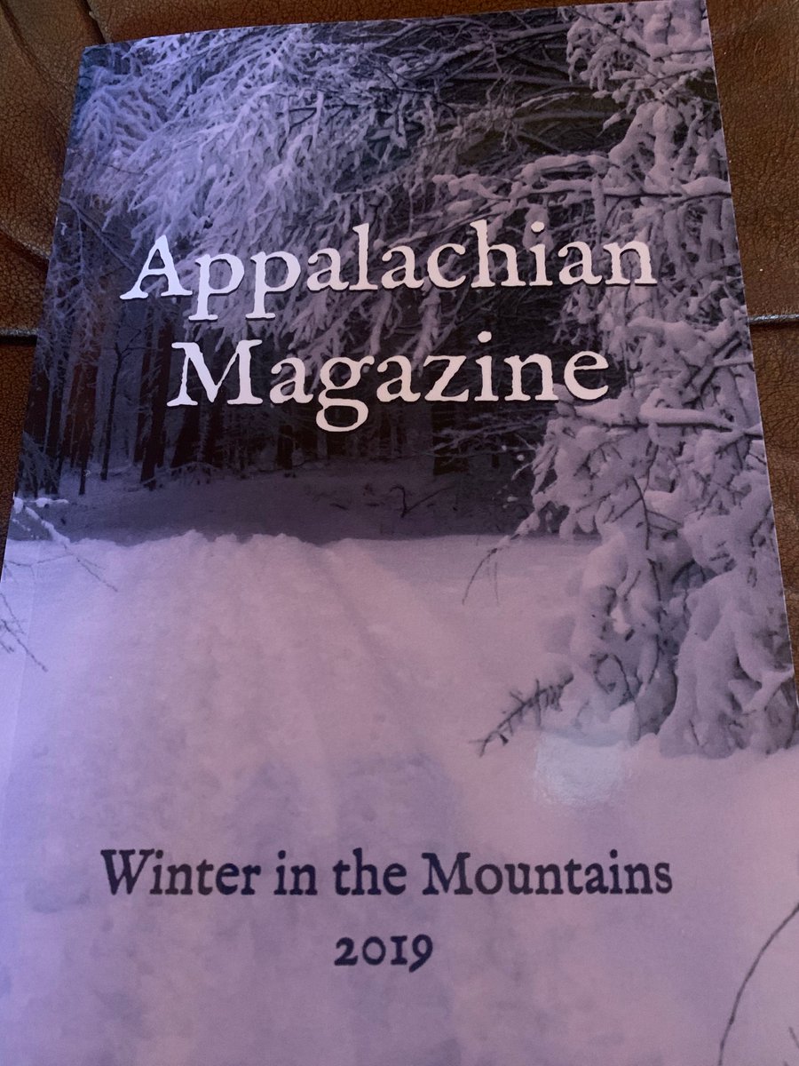 Just in time for Christmas.  <a href="/appalachianmag/">Appalachian Magazine</a> #LoveThisMagazine