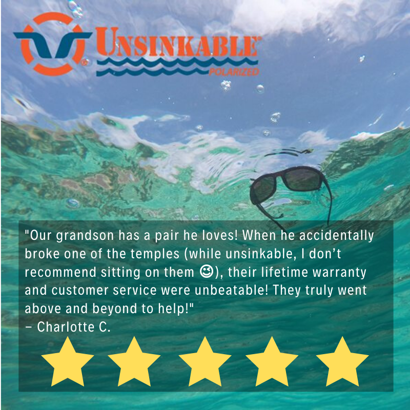 UnsinkableUS's tweet photo. ⭐️⭐️⭐️⭐️⭐️
We appreciate that, Charlotte!

We're glad we could help your grandson #BeUnsinkable https://t.co/UPphyCcgch