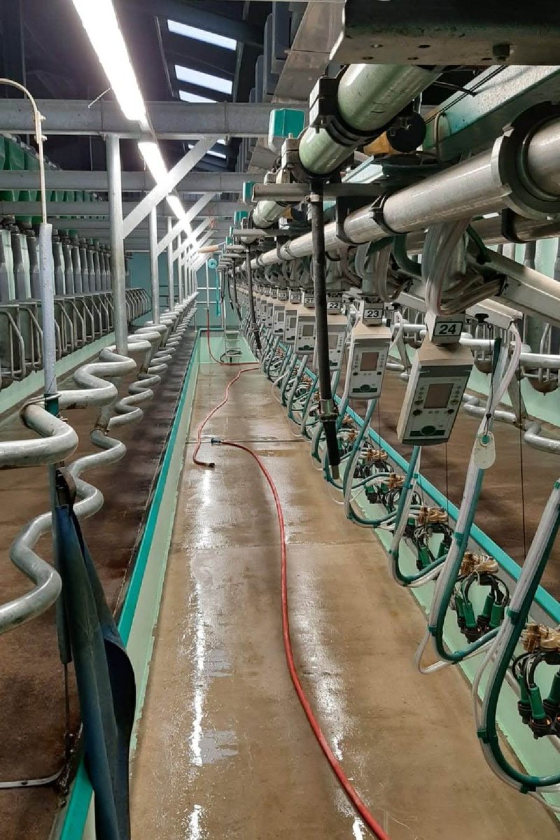 GEA_farming's tweet photo. UK dealer Jace Supplies recently installed EuroClass 800, 24/48, with Apollo clusters and Cowscout collars for the herd.
For more info on parlours: https://t.co/ThrmaI6sgR
#geaparlours #farmtechnologies #futurefarming https://t.co/DRNHkVT5Y4