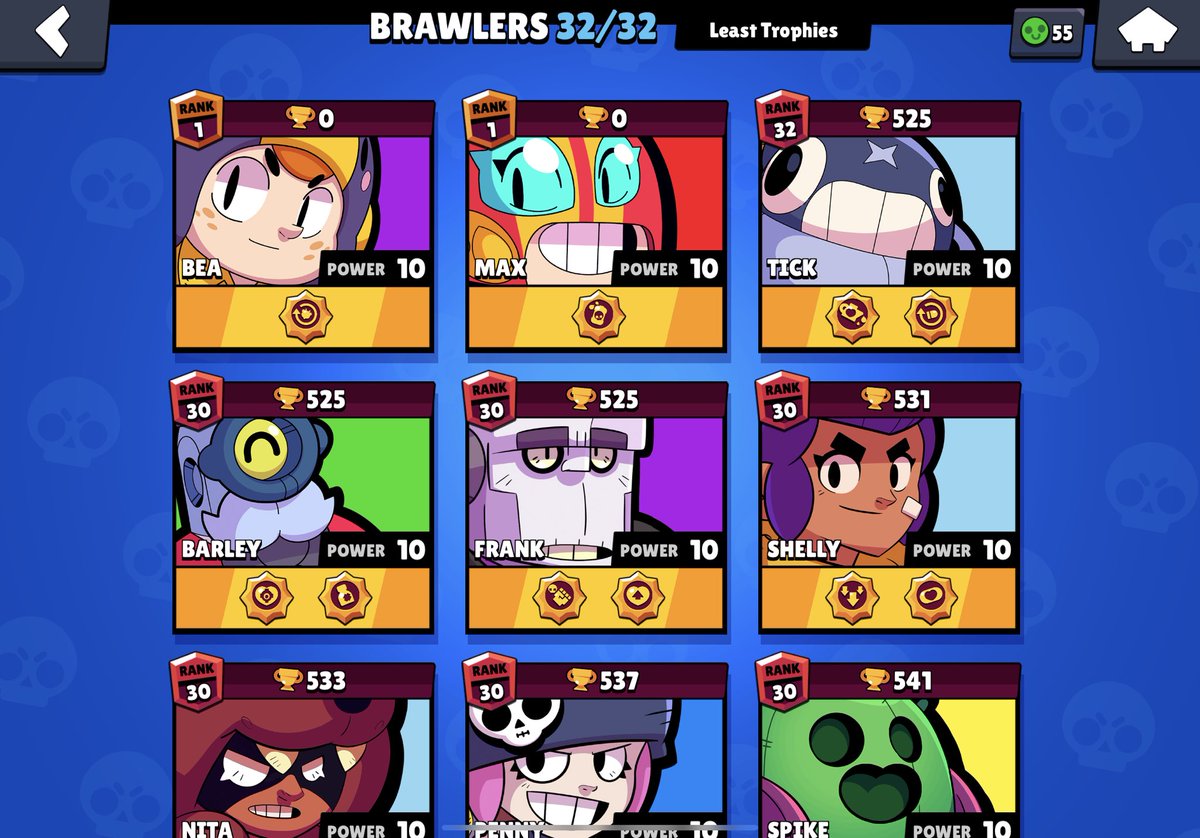 Max Para Colorear Brawl Stars - páginas para colorear