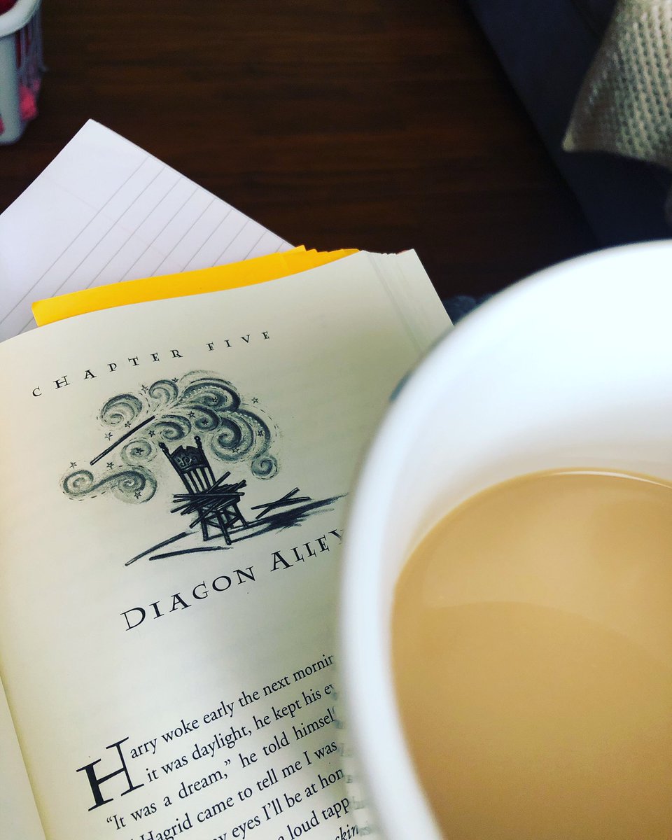duhlaney14's tweet photo. Harry Potter and the Sorcerer’s Stone: Chapter Five, Diagon Alley, read through the theme of necessity. Let’s do this! @hpsacredtext #HarryPotterandtheSacredText #HersheysChocolateFrogs #HarryPotterIsMySacredText https://t.co/hEAUvhYAd7