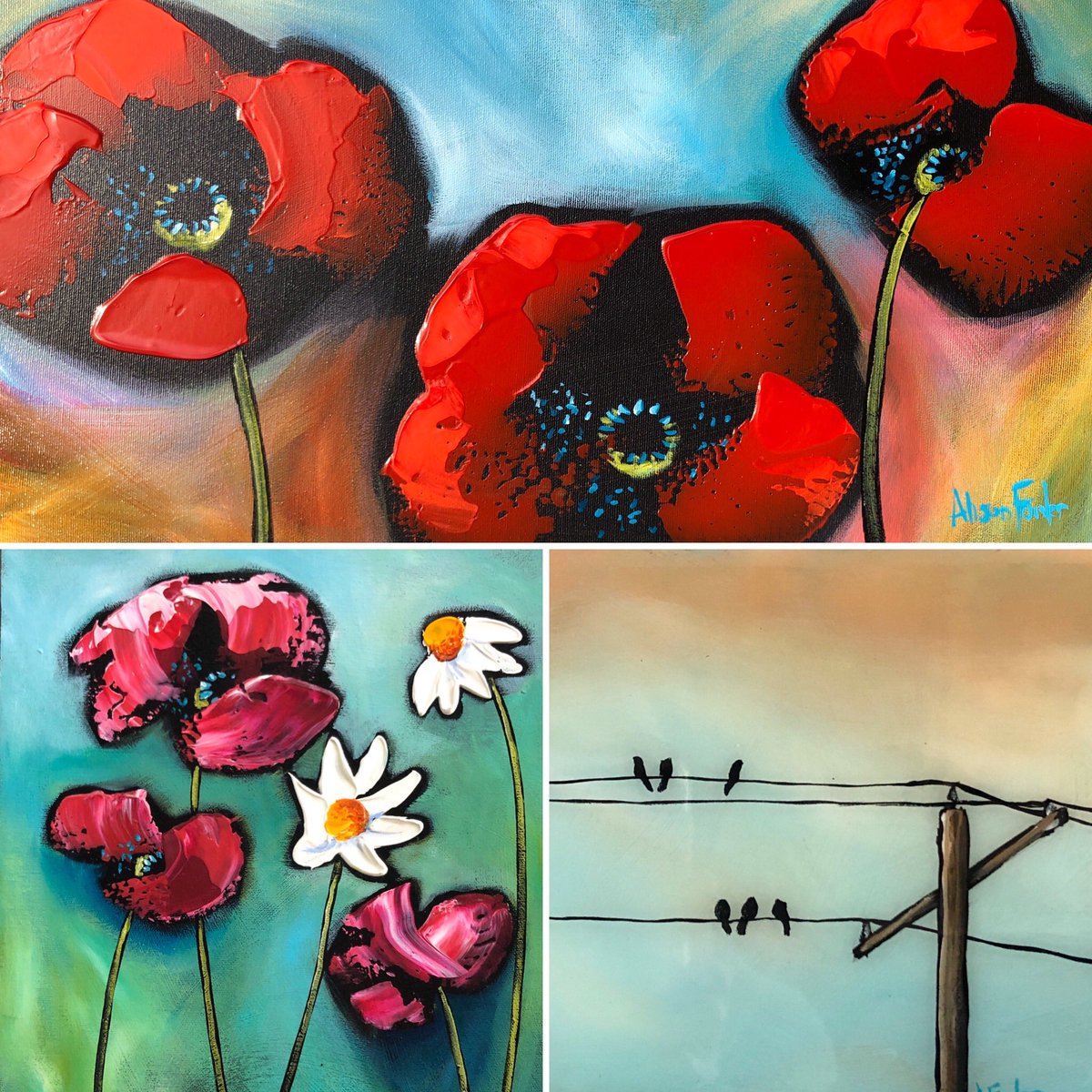 Added a few more pieces to my new online art shop this morning. There’s still time to give the gift of art this year. Check it out at alicatartshop.com.