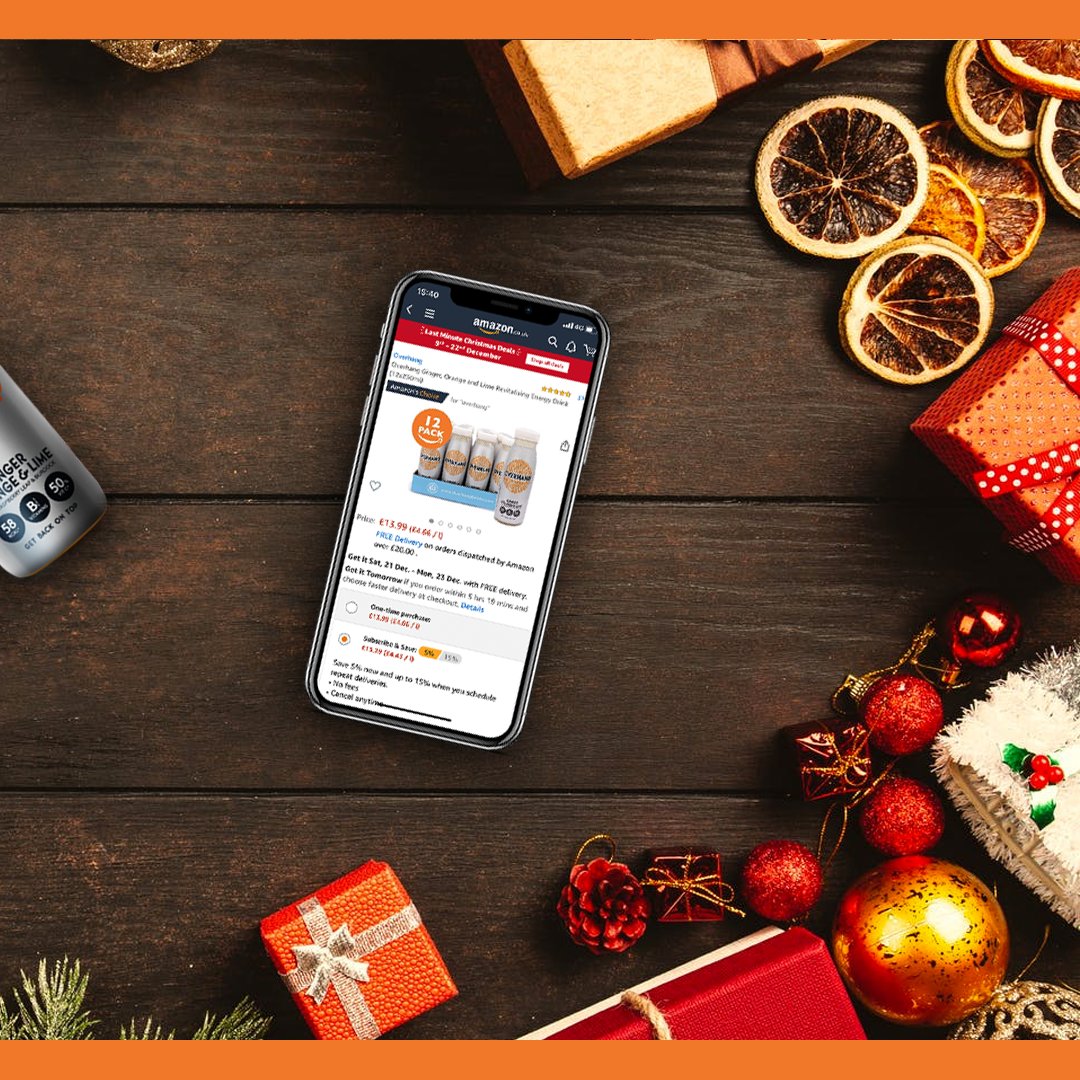 🎁  Need some last-minute Christmas Inspiration?
☃️ Jump on #AmazonUK and grab a case of Overhang in time for the festive break - you'll almost certainly need it. 😏 
🎄Available on Prime