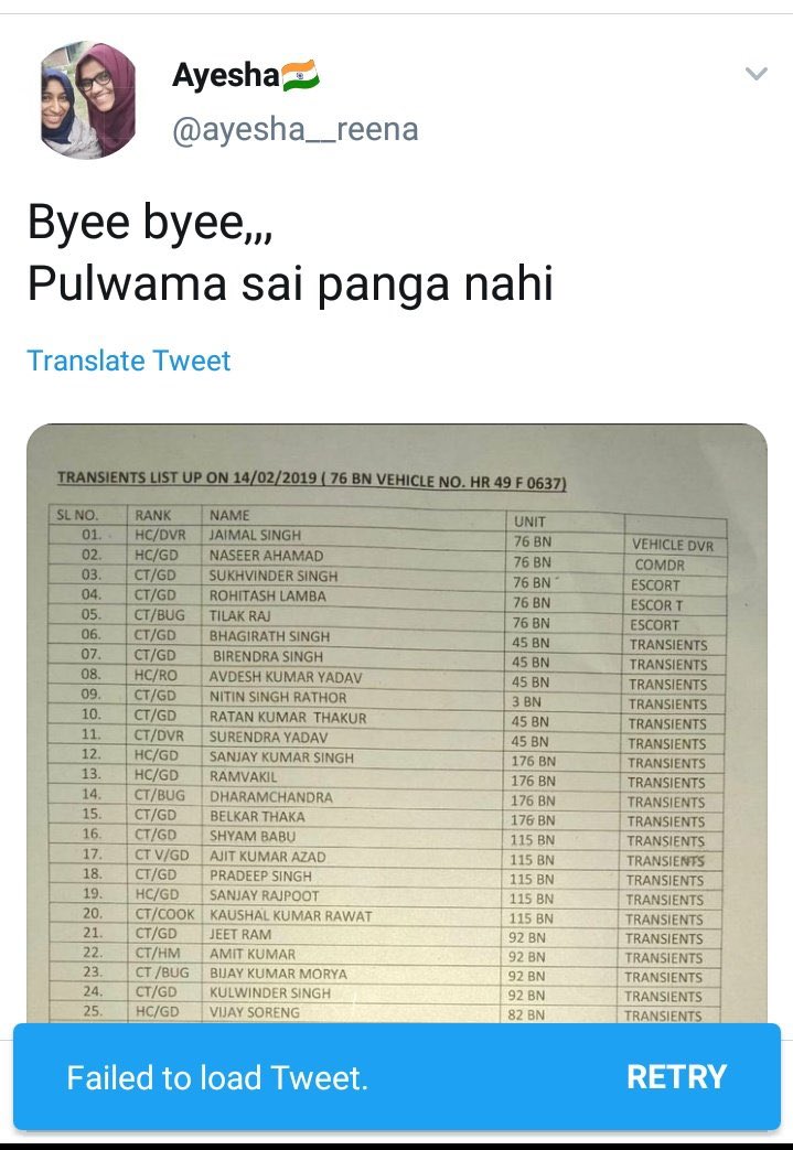 ShefVaidya's tweet photo. You have to be a special kind of loathsome shameless to be @BDUTT and brazenly defend the Hindu and India hating Jamia girls who GLOATED on the death of our soldiers in the Pulwama attack! https://t.co/7BvE8GFAGE
