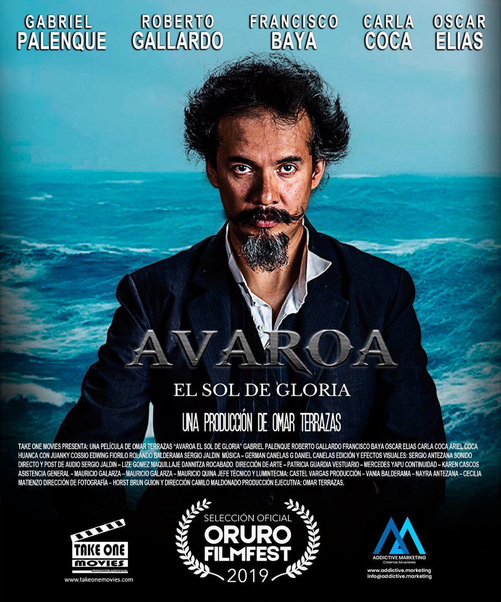 orurofilmfest's tweet photo. #Avaroa #CamiloMaldonado #SelecciónOficial #DiablodeOro #enero #Oruro #cineboliviano https://t.co/kNhn6q3FxP