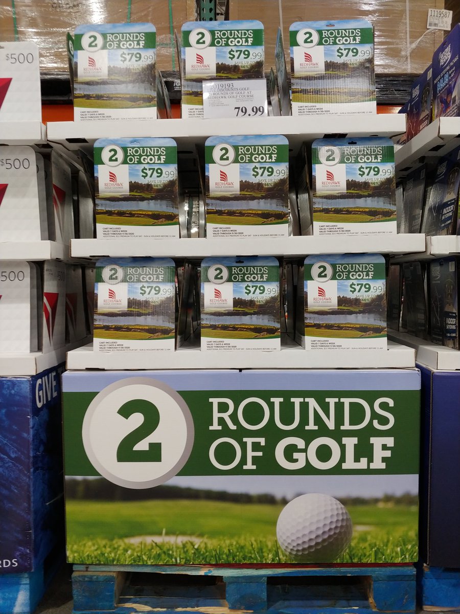 Redhawk_GC's tweet image. Pick up a Redhawk Golf Package at #Costco!