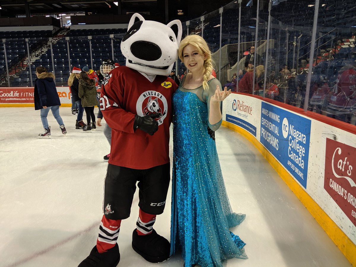 Bones_911's tweet photo. I had so much fun at the Niagara Jr. Icedogs Christmas Skate!  
~Bones https://t.co/yavhdfjXx8