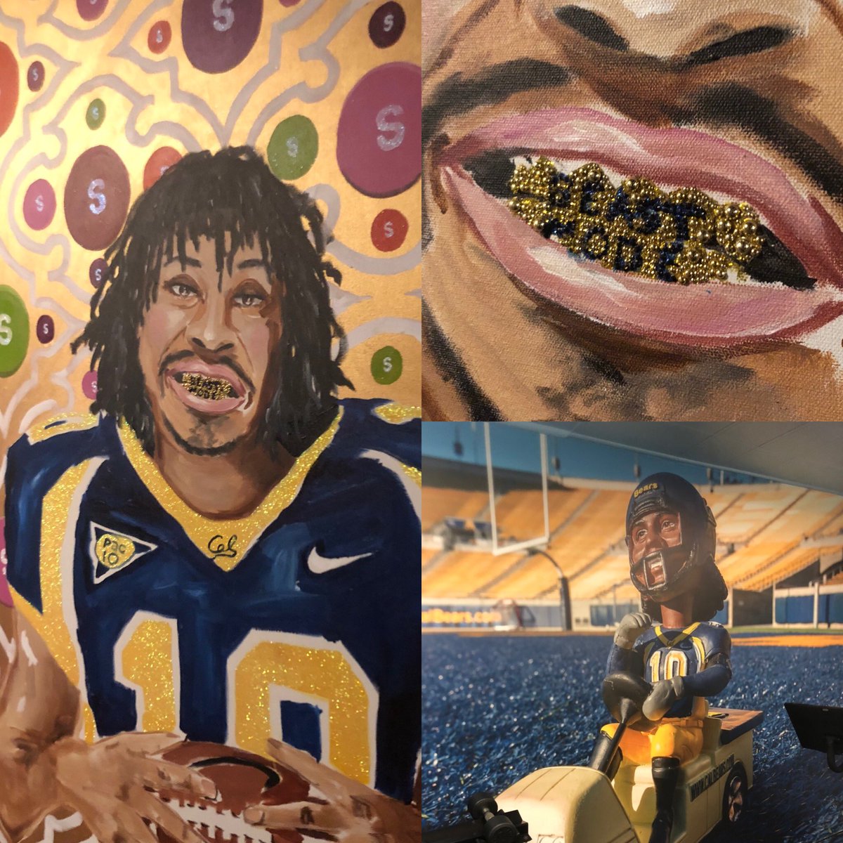Cal’s greatest athlete on full display @graduateberkeley... Come to think of it, passing #optometry boards requires a little bit of #beastmode 🤔 

#kmkcampusconnectlive boards review - @kmkoptometry