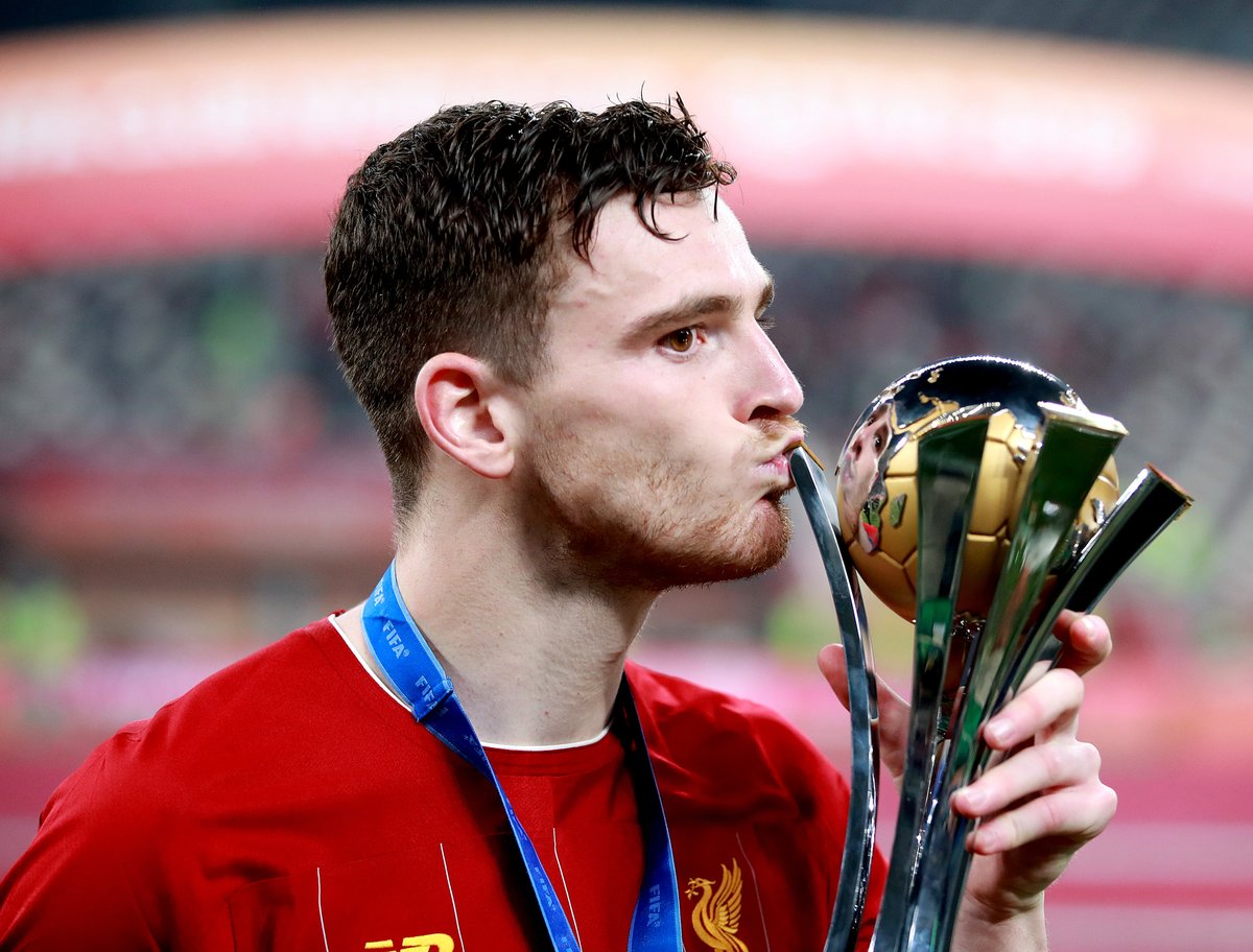 2013: Signs for Dundee Utd
2016: Relegated with Hull
2017: Joins Liverpool for £8m
2018: Plays in the #UCL final 
2018: Named Scotland captain 
2019: Wins the Champions League
2019: Wins the Super Cup
2019: Wins the Club World Cup

It's not even a full #10YearChallenge