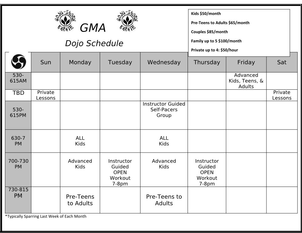 GMA Garriss Martial Arts tweet media