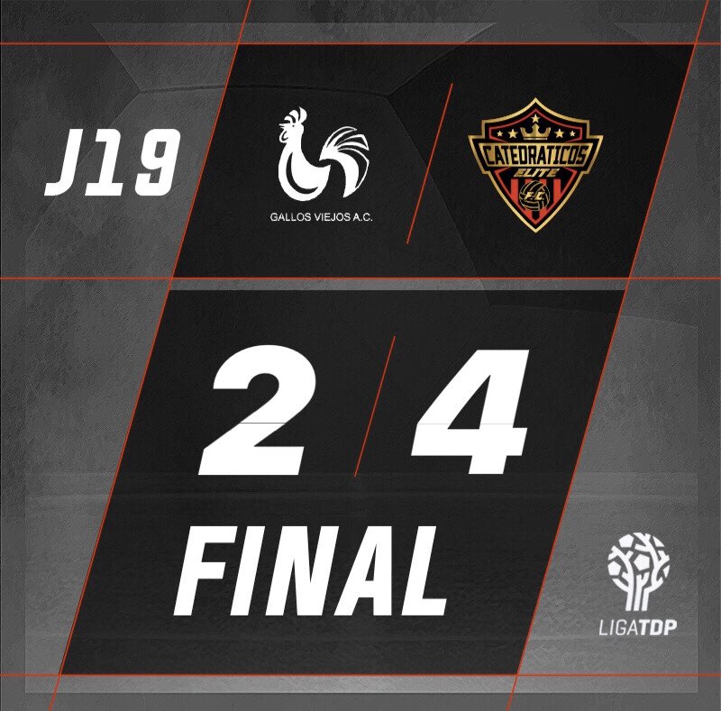 ¡¡FLAMANTE SUBLÍDER!! • 🐓vs 🇦🇴 Contúndete goleada de KT sobre gallos viejos que le permitió amarrar el sublíderato del grupo 1️⃣0️⃣ en el cierre de la 1era vuelta de la <a href="/ligatdp/">Liga TDP</a> 🇲🇽 👏🏼👏🏼👏🏼, feliz victoria, felices fiestas🥳🎉⚽️ ⚽️⚽️Diego Nuñez
⚽️⚽️Jorge Benitez
#DaleKT 🔴⚫️🌕