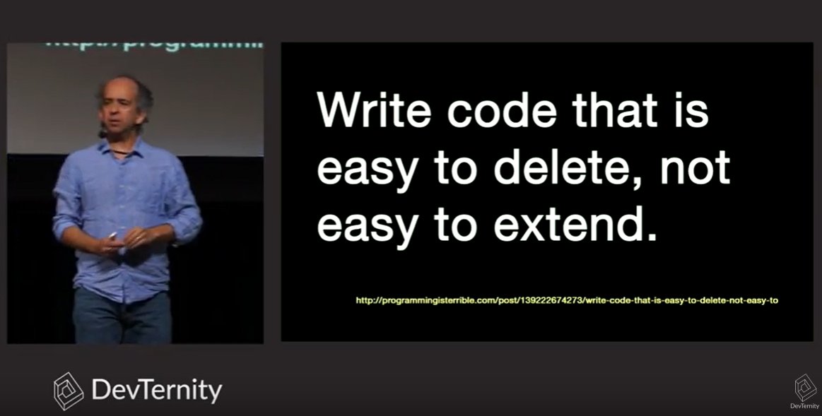 baxtheman's tweet image. Do you feel with me a sense of freedom reading this?

@KevlinHenney 
in @devternity