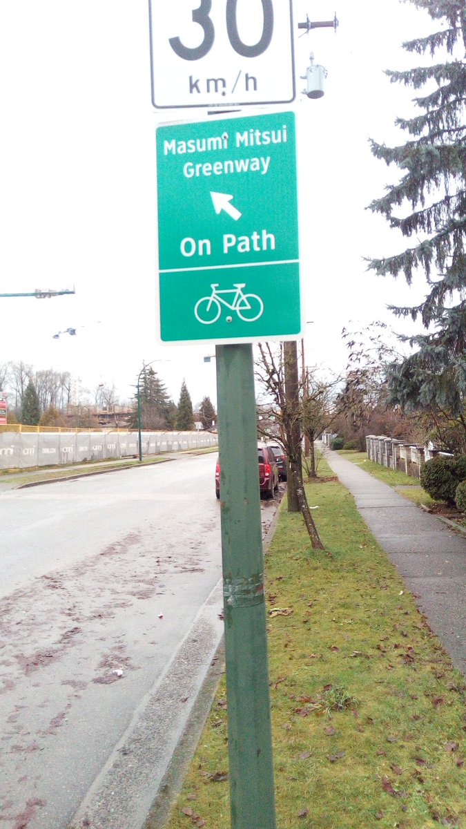 The greenway bike route along 59th in #Marpole has been dedicated to the memory of Japanese-Canadian WWI hero Masumi Mitsui. More: en.m.wikipedia.org/wiki/Masumi_Mi…