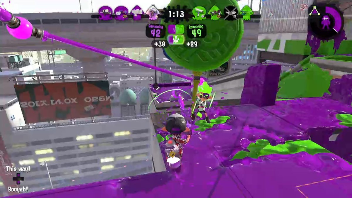 renegademormon's tweet photo. Looked like they hesitated a bit, dunno why. Maybe lag. But #ultrastop nonetheless. #Splatoon2 #NintendoSwitch https://t.co/kFdfNpaESA