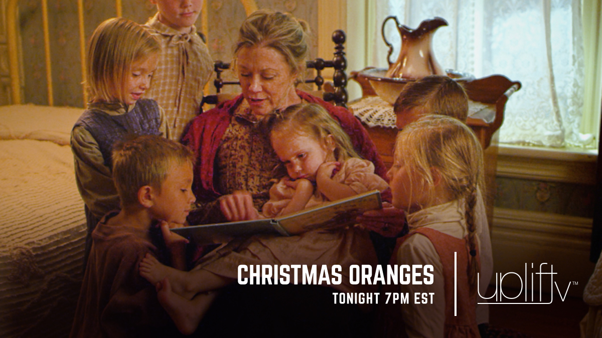 upliftv's tweet photo. Cinema Saturdays | CHRISTMAS ORANGES | Tonight 7pm EST🎬
.
Share a slice of Christmas sweetened with friendship in this poignant Christmas story based on a classic holiday tale. https://t.co/eOSTySMCZJ