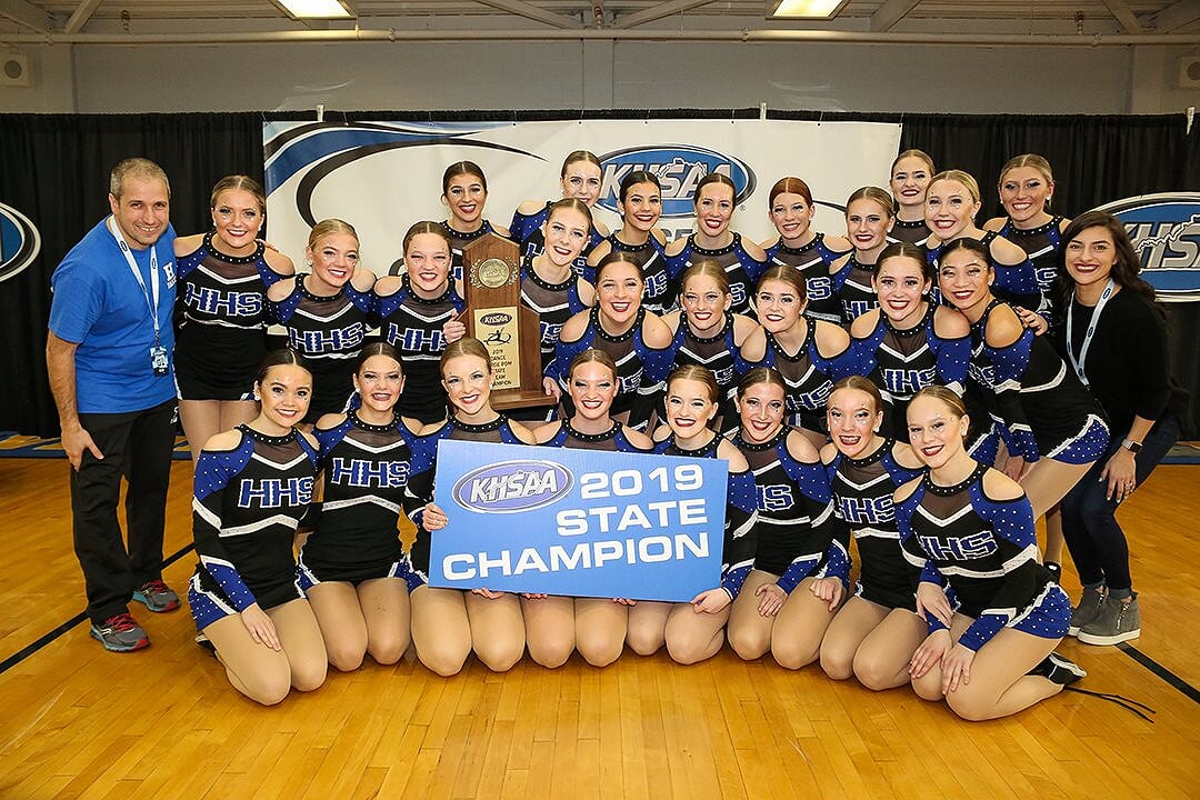KHSAA's tweet photo. 2019 KHSAA Dance State Champions - Pom Large Division - Highlands
https://t.co/XIlSDlAYpr
#khsda #MyReasonWhy https://t.co/yPMGmgbcIy