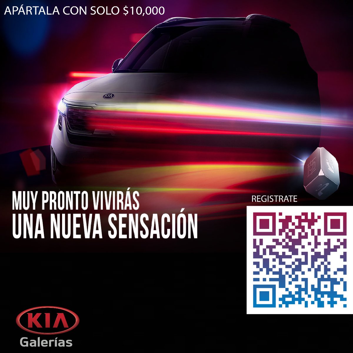 ¿Quieres ser de los primeros en estrenar la nueva #KIASELTOS 2020?
Apártala hoy mismo en #KIAGalerias