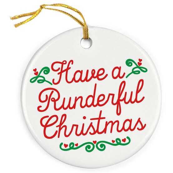 Have a Runderful Christmas 🎅🎄🏃‍♂️🏃🏼‍♀️