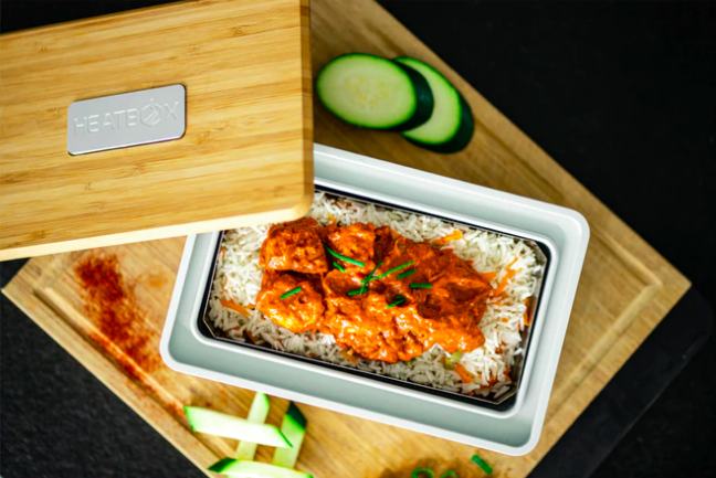 aicommerce's tweet photo. INNOVATIVE PRODUCT ALERT
Need a gift idea?
Heatbox:
The Self-Heating Lunchbox

@MyHeatbox 

Enjoy warm and delicious food within 8 minutes, regardless of your location.

We at Commerce AI love innovation with mass appeal!

See the Kickstarter:
https://t.co/BnBhYXbO11 https://t.co/Br4iyUP13N