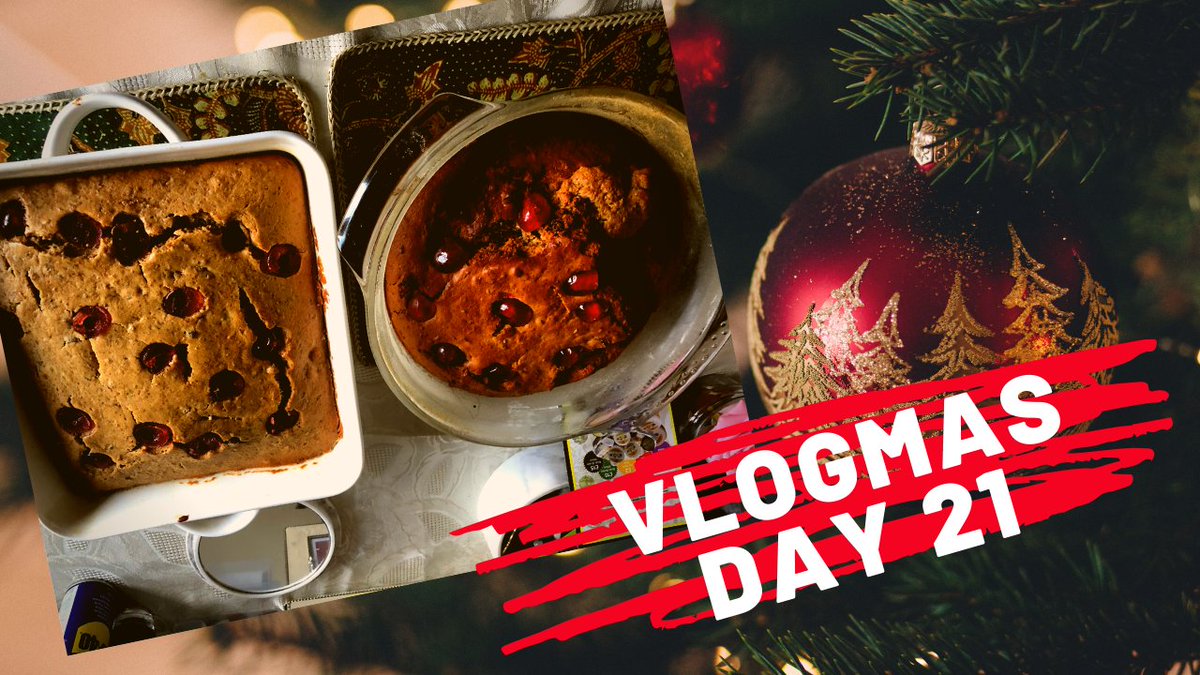 lilysvlog's tweet photo. VLOGMAS | Day 21: Cake in the Oven Baking... https://t.co/nwwYVXwZy8 https://t.co/fXYbwA4DFd